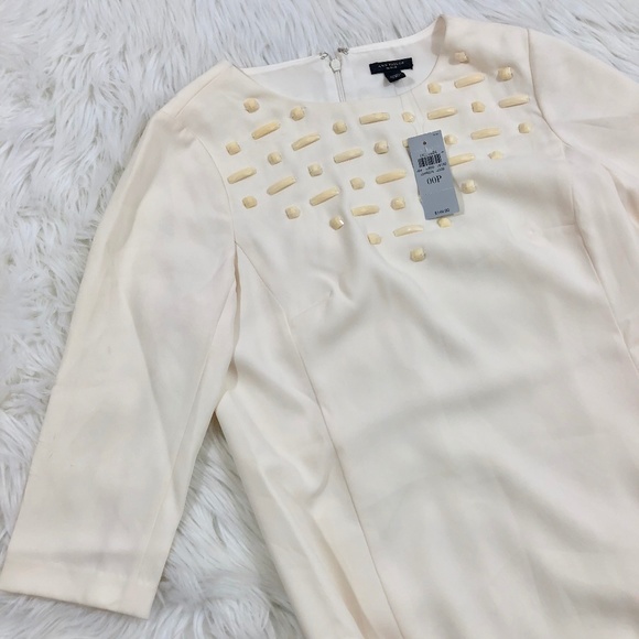 Ann Taylor Dresses & Skirts - Ann Taylor Cream Dress NWT